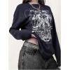 image:imageSOLY HUX Womens Y2k Long Sleeve Shirts Gothic Grunge TShirt Graphic Tee Top StreetwearDark Blue