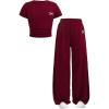 image:imageSOLY HUX Girls Clothes 2 Piece Set Bow Print Short Sleeve T Shirt and Long Pants OutfitsRed Bows