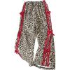 image:imageSOLY HUX Girls Leopard Wide Leg Pants Y2k Bow Cheetah Print Elastic Waist Baggy Long Pants TrousersRed Leopard