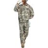 image:imageSOLY HUX Womens Sweatsuits 2 Piece Outfits Camo Long Sleeve Hoodie Sweatshirt and Sweatpants Set StreetwearMulticolor Camo