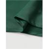 image:imageSOLY HUX Womens Satin Maxi Skirt Elegant Wrap High Waisted Ruched Fishtail Dressy Casual SkirtsPure Dark Green