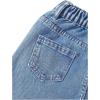 image:imageSOLY HUX Toddler Girls Cute Heart Embroidery Jeans High Elastic Waist Wide Leg Denim PantsBlue Heart