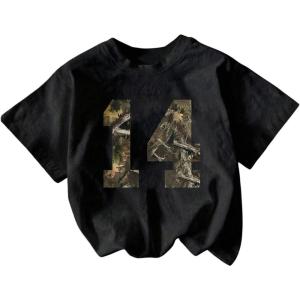 image:imageSOLY HUX Girls Number Graphic Tees Short Sleeve Crew Neck T Shirt Y2k Summer TopsBlack Number