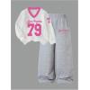 image:imageSOLY HUX Girls Clothing Set Long Sleeve Number Graphic Sweatshirts and Wide Leg Pants Fall OutfitsWhite Grey Graphic
