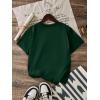 image:imageSOLY HUX Girls Number Graphic Tees Short Sleeve Crew Neck Y2k Tops Jersey ShirtsDark Green Number