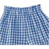 image:imageSOLY HUX Toddler Girls Plaid Shorts Elastic Waist Wide Leg Ruffle Hem Loose Casual Summer ShortsBlue Plaid