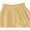 image:imageSOLY HUX Toddler Girls Plaid Shorts Elastic Waist Wide Leg Ruffle Hem Loose Casual Summer ShortsYellow Plaid