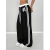 image:imageSOLY HUX Womens Baggy Sweatpants Wide Leg Ed Hardy Sweatpant Y2k Drawstring Pants StreetwearBlack Printed