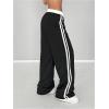 image:imageSOLY HUX Womens Baggy Sweatpants Wide Leg Ed Hardy Sweatpant Y2k Drawstring Pants StreetwearBlack Printed