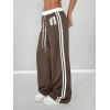 image:imageSOLY HUX Womens Baggy Sweatpants Wide Leg Ed Hardy Sweatpant Y2k Drawstring Pants StreetwearBrown Number