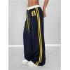 image:imageSOLY HUX Womens Baggy Sweatpants Wide Leg Ed Hardy Sweatpant Y2k Drawstring Pants StreetwearDark Blue