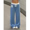 image:imageSOLY HUX Womens Baggy Sweatpants Wide Leg Ed Hardy Sweatpant Y2k Drawstring Pants StreetwearLight Blue