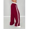 image:imageSOLY HUX Womens Baggy Sweatpants Wide Leg Ed Hardy Sweatpant Y2k Drawstring Pants StreetwearRed Printed