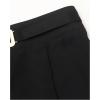 image:imageSOLY HUX Womens High Waisted Dress Pants Metal Linked Casual Work Office Business Long TrousersPlain Black