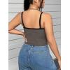 image:imageSOLY HUX Womens Plus Size Goth Cami Crop Tops Contrast Mesh Spaghetti Strap Summer TopGrey Heart