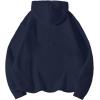 image:imageSOLY HUX Womens Plus Size Sweatshirt Letter Graphic Hoodies Drawstring Drop Shoulder Long Sleeve Pullover TopsDark Blue Letter
