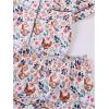 image:imageSOLY HUX Womens Short Pajamas Set Cute Printed Button Short Sleeve Shirt with Shorts Sleepwear PJs SetWhite Animals