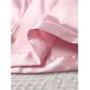 image:imageSOLY HUX Womens Silk Pajama Set Short Sleeve Satin Sleepwear Button Down Shirt and Shorts Sets LoungewearPlain Pink