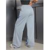 image:imageSOLY HUX Womens Y2k Sweatpants Drawstring Waist Wide Leg Gothic Grunge Pants StreetwearLight Grey