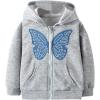 image:imageSOLY HUX Toddler Girls Zip Up Hoodies Jacket Butterfly Graphic Long Sleeve Outerwear Fall Clothes with Pockets