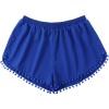 image:imageSOLY HUX Womens Plus Size Beach Shorts Tassel High Waisted Swim Bottom Summer SwimwearPlain Royal Blue