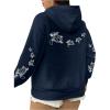 image:imageSOLY HUX Womens Plus Size Hoodies Long Sleeve Hooded Graphic Preppy Sweatshirts with PocketsDark Blue