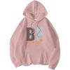 image:imageSOLY HUX Womens Plus Size Sweatshirt Letter Graphic Hoodies Drawstring Drop Shoulder Long Sleeve Pullover TopsDusty Pink Letter