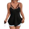image:imageSOLY HUX Womens Plus Size Tops Sexy Lace Going Out Cami Tops Cut Out Spaghetti Strap Summer CamisoleSolid Black