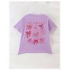 image:imageSOLY HUX Girls Cute Bow Graphic T Shirts Short Sleeve Crew Neck Loose Fit Summer Casual Tee TopsPurple Bow