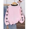 image:imageSOLY HUX Girls Cute Shirts Y2k Jersey Tops Long Sleeve Crew Neck TShirt Teen Girl ClothesPink Graphic