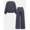 image:imageSOLY HUX Girls Sweatsuits 2 Piece Outfits Bow Print Sweatshirt and Sweatpants Matching Sets TracksuitGrey Bow