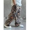 image:imageSOLY HUX Toddler Boys Camo Cargo Pants Elastic Waist Baggy Wide Leg Track Pants with Pockets StreetwearMulticolor