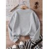 image:imageSOLY HUX Toddler Girls Bow Graphic Sweatshirt Crew Neck Long Sleeve Cute Casual Pullover TopsGrey Bow