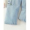 image:imageSOLY HUX Toddler Girls Straight Leg Jeans Elastic Waist Cute Denim Pants Lovely Summer ClothesMedium Wash