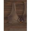 image:imageSOLY HUX Womens 2 Piece Bikini Set Ring Linked High Waisted Textured Bathing Suit SwimwearPlain Coffee Brown