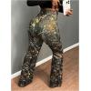 image:imageSOLY HUX Womens Camo Flare Pants High Waisted Bell Bottom Pants Y2k Streetwear TrousersMulticolor Camo