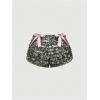 image:imageSOLY HUX Womens Camo Ruffle Mini Shorts Y2k Bow Elastic Low Rise Bloomer ShortsArmy Green Camo