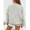 image:imageSOLY HUX Womens Crew Neck Graphic Sweatshirts Long Sleeve Baggy Pullover Tops Fall Preppy ClothesLight Grey