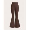 image:imageSOLY HUX Womens Flare Leggings 3 Packs Casual Bell Bottom Skinny Pants Going Out Outfit Fall ClothesBeige Brown Black