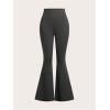 image:imageSOLY HUX Womens Flare Leggings 3 Packs Casual Bell Bottom Skinny Pants Going Out Outfit Fall ClothesBlack Grey Multi