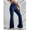 image:imageSOLY HUX Womens Flare Leggings High Waisted Sweatpants Bell Bottoms Bootcut Yoga PantsPure Navy Blue