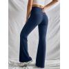 image:imageSOLY HUX Womens Flare Leggings High Waisted Sweatpants Bell Bottoms Bootcut Yoga PantsPure Navy Blue