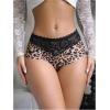 image:imageSOLY HUX Womens Lace Leopard Print Briefs Low Rise Panties UnderwearCoffee Brown Leopard