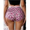 image:imageSOLY HUX Womens Leopard Panties High Rise Stretch Boyshorts Hipster Comfort UnderwearPink Graphic