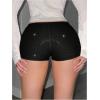 image:imageSOLY HUX Womens Sequin Sparkly Mini Shorts Glitter Skinny Bottoms Party ClubwearPure Black