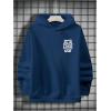 image:imageSOLY HUX Hoodies for Men Letter Graphic Sweatshirt Drawstring Long Sleeve Casual Pullover TopsBlue Letter
