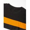 image:imageSOLY HUX Mens Color Block Striped T Shirt Long Sleeve Crew Neck Tee Tops Casual Fall ClothesBlack Striped