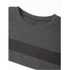 image:imageSOLY HUX Mens Color Block Striped T Shirt Long Sleeve Crew Neck Tee Tops Casual Fall ClothesDark Grey Striped