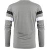 image:imageSOLY HUX Mens Color Block Striped T Shirt Long Sleeve Crew Neck Tee Tops Casual Fall ClothesLight Grey Striped