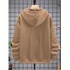 image:imageSOLY HUX Mens Floral Print Casual Graphic Hoodies Drawstring Long Sleeve Pullover SweatshirtKhaki Graphic